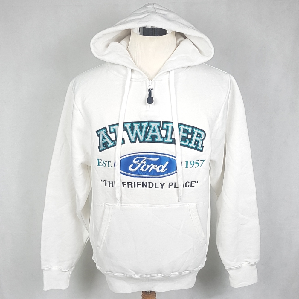 Atwater Ford Hoodie Pullover Sweatshirt Size Small